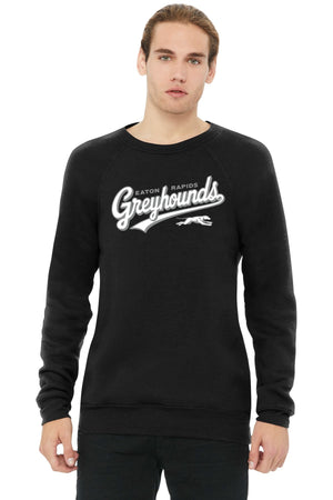 Eaton Rapids Fall Preorder Crewneck Black front view