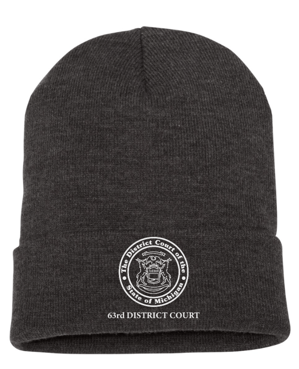 Custom Apparel - Screen Printing - Kent County Court - Cuffed Beanie - Kent County Court - 16394