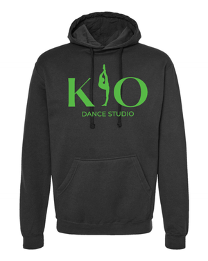 Custom Apparel - Screen Printing - Kick it Out Dance - Adult Unisex Logo Hoodie - Kick it Out Dance - 15666