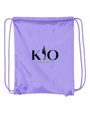 Custom Apparel - Screen Printing - Kick It Out Dance - Personalized Logo Drawstring Bag - Kick it Out Dance - 16241