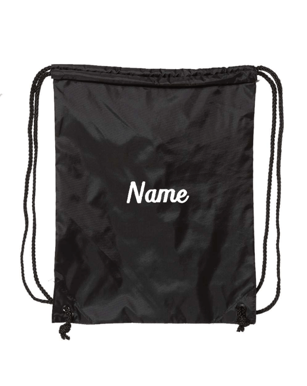 Custom Apparel - Screen Printing - Kick It Out Dance - Personalized Logo Drawstring Bag - Kick it Out Dance - 16241