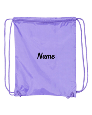Custom Apparel - Screen Printing - Kick It Out Dance - Personalized Logo Drawstring Bag - Kick it Out Dance - 16241