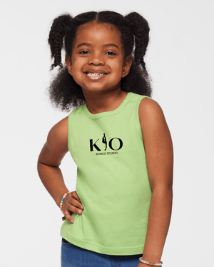 Custom Apparel - Screen Printing - Kick it Out Dance - Toddler Logo Tank - Kick it Out Dance - 16241