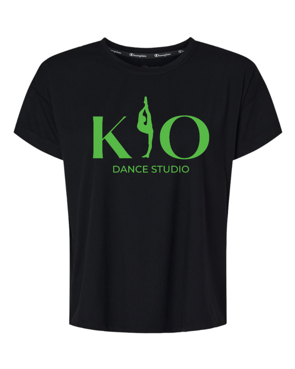 Custom Apparel - Screen Printing - Kick it Out Dance - Women's Champion "Soft Touch" Shirt - Kick it Out Dance - 15666