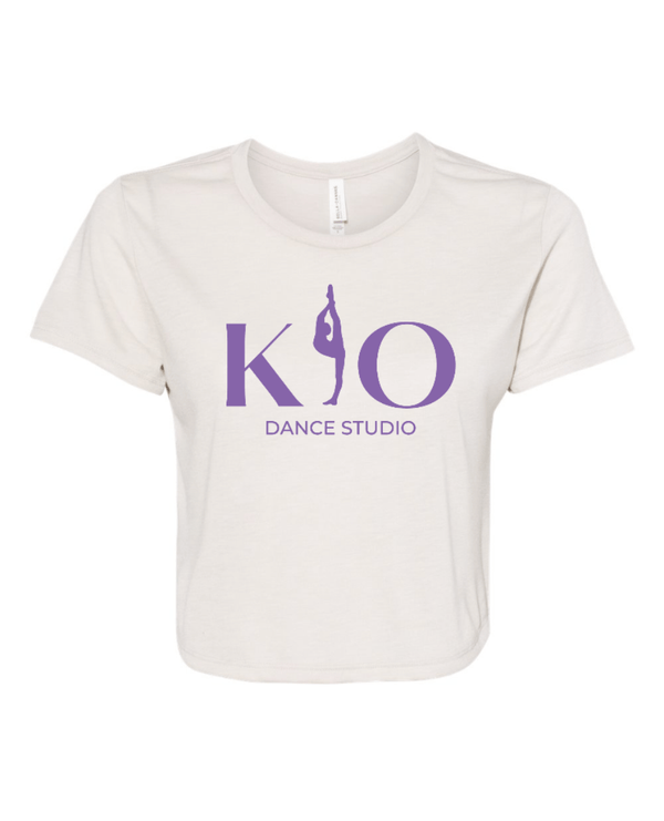 Custom Apparel - Screen Printing - Kick It Out Dance - Women's Cropped Logo T-Shirt - Kick It Out Dance - 15787