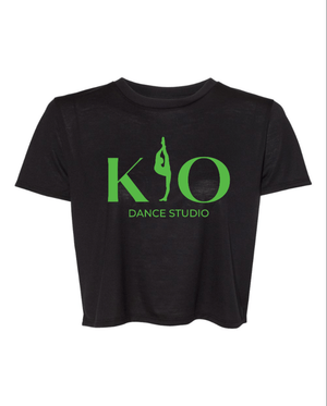 Custom Apparel - Screen Printing - Kick It Out Dance - Women's Cropped Logo T-Shirt - Kick It Out Dance - 15787