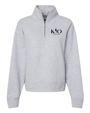 Custom Apparel - Screen Printing - Kick it Out Dance - Women's Quarter Zip Sweatshirt - Kick it Out Dance - 15666