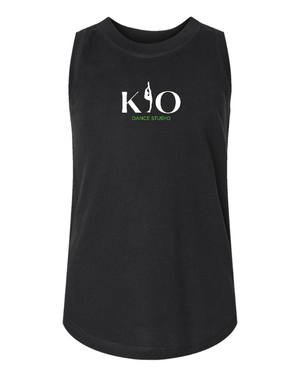 Custom Apparel - Screen Printing - Kick It Out Dance - Youth Girls' Logo Tank - Kick it Out Dance - 16241