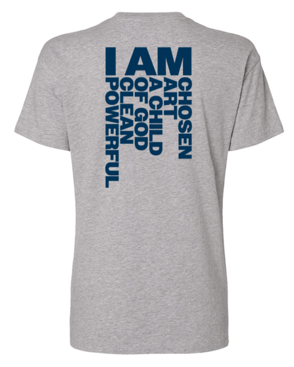 Custom Apparel - Screen Printing - Kids Alive - Heather Grey Women's Relaxed Cotton T-Shirt - Kids Alive On Demand