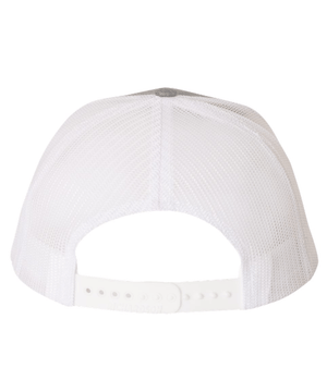 Custom Apparel - Screen Printing - Kids Alive - Snapback Trucker Cap - (Grey/White) (Grey/Charcoal/Black) - Kids Alive On Demand