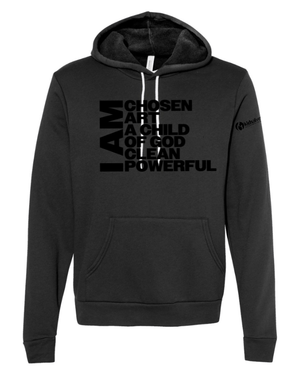 Custom Printed Apparel | Kids Alive - Unisex Fleece Hoodie (Kids Alive Sleeve Design) Silver / Vintage Black - Kids Alive On Demand