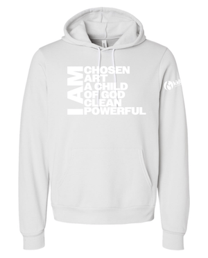 Custom Printed Apparel | Kids Alive - Unisex Fleece Hoodie (Kids Alive Sleeve Design) Silver / Vintage Black - Kids Alive On Demand