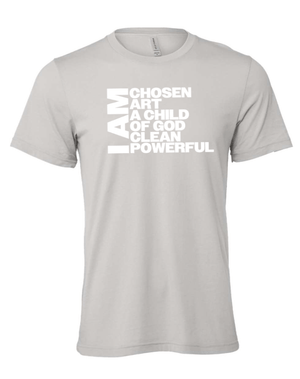 Custom Printed Apparel | Kids Alive - Unisex T-Shirt (Kids Alive Sleeve Design) Dark Grey / Light Grey / Vintage Navy - Kidsalive OD NEW