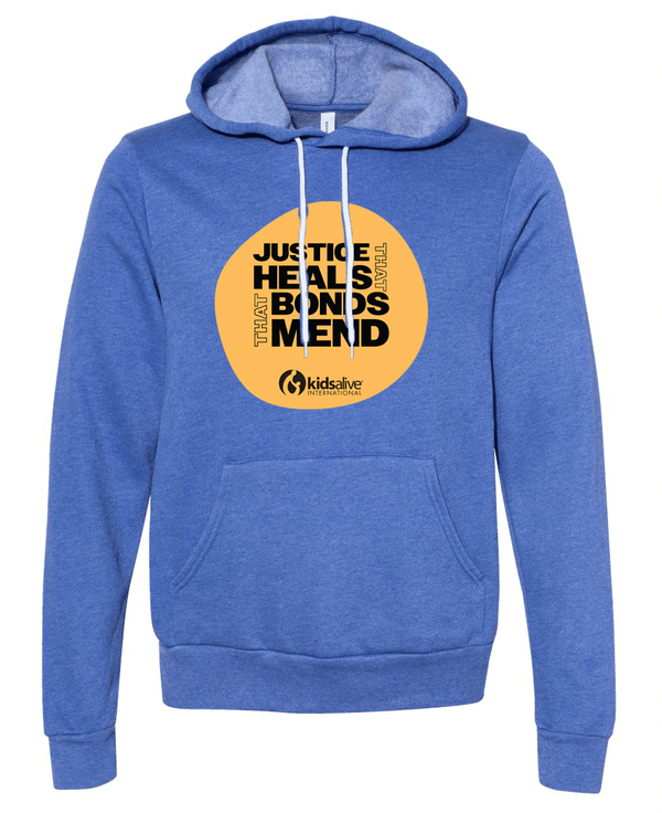 Custom Printed Apparel | Kids Alive - Vintage Black Fleece Hoodie - Kidsalive OD NEW
