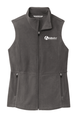 Custom Printed Apparel | Kids Alive - Women's Microfleece Vest - Kids Alive On Demand