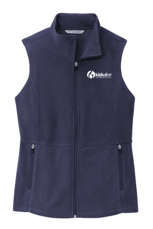 Custom Printed Apparel | Kids Alive - Women's Microfleece Vest - Kids Alive On Demand