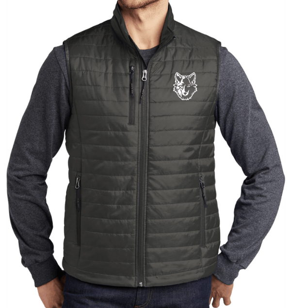 Custom Apparel - Screen Printing - Kinawa Middle School - Adult Unisex Packable Puffy Vest - Kinawa Middle School - 14710