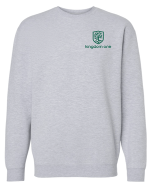 Custom Apparel - Screen Printing - Kingdom One - Heavyweight Crewneck Sweatshirt - Kingdom One - 17431