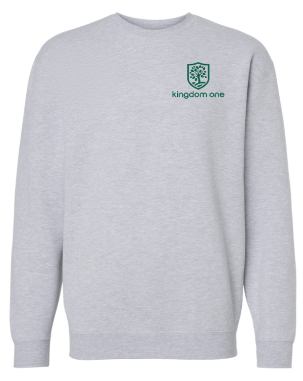 Custom Apparel - Screen Printing - Kingdom One - Heavyweight Crewneck Sweatshirt - Kingdom One - 17431