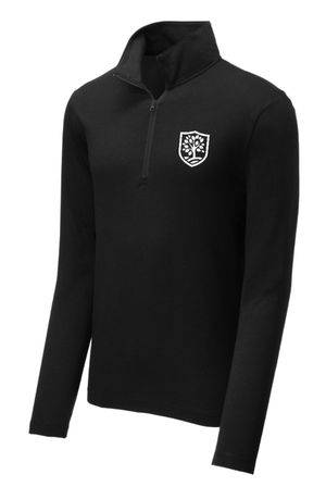 Custom Apparel - Screen Printing - Kingdom One - Men's Tri Blend Wicking 1/4 Zip Pullover - Kingdom One - 17431