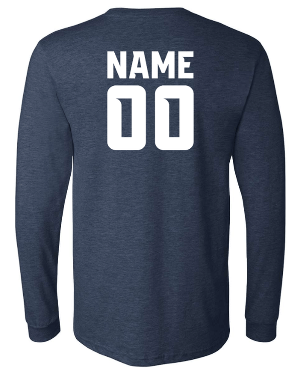 Custom Apparel - Screen Printing - Knapp Knights Volleyball - Adult Unisex Long Sleeve T-Shirt (NAME & NUMBER OPTIONAL) - Knapp Knights Volleyball - 16528