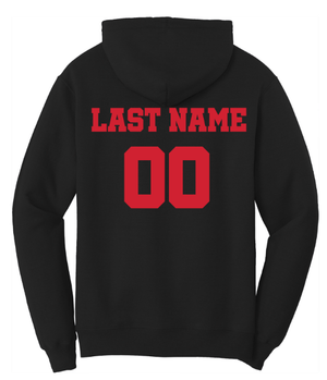 Custom Printed Apparel | LA Dragons Fall 2025 - Adult Hooded Sweatshirt (Multiple Color Options) (Personalization Optional) - LA Dragons Fall 2025 - 18449