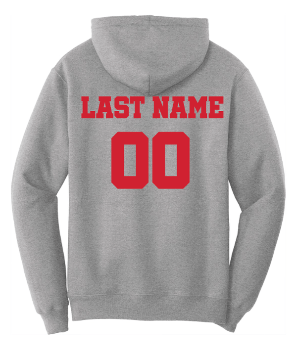 Custom Printed Apparel | LA Dragons Fall 2025 - Adult Hooded Sweatshirt (Multiple Color Options) (Personalization Optional) - LA Dragons Fall 2025 - 18449