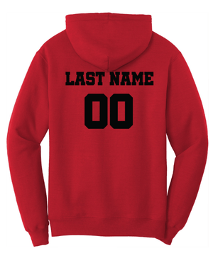 Custom Printed Apparel | LA Dragons Fall 2025 - Adult Hooded Sweatshirt (Multiple Color Options) (Personalization Optional) - LA Dragons Fall 2025 - 18449