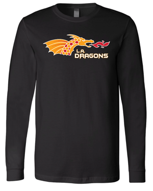 Custom Printed Apparel | LA Dragons Fall 2025 - Adult Long Sleeve Tee (Multiple Color Options) - LA Dragons Fall 2025 - 18449