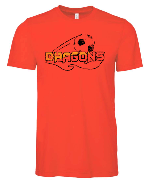 Custom Printed Apparel | LA Dragons Fall 2025 - Adult Poppy T-Shirt - LA Dragons Fall 2025 - 18449