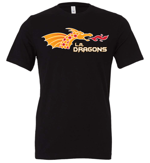 Custom Printed Apparel | LA Dragons Fall 2025 - Adult T-Shirt (Multiple Color Options) - LA Dragons Fall 2025 - 18449