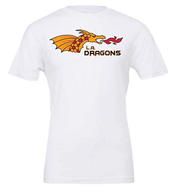 Custom Printed Apparel | LA Dragons Fall 2025 - Adult T-Shirt (Multiple Color Options) - LA Dragons Fall 2025 - 18449