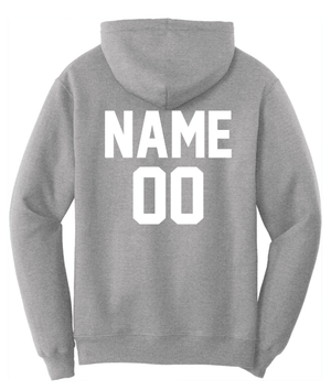 Custom Printed Apparel | LA Dragons Holiday Store 2025 | Adult Unisex Athletic Heather Hoodie "Soccer Design" (PERSONALIZATION OPTIONAL) - LA Dragons Holiday 25 - 18748