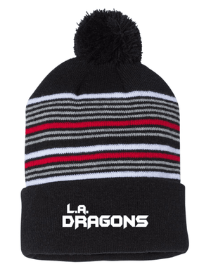 Custom Apparel - Screen Printing - LA Dragons - Soccer Camp - Beanie - Beanie - LA Dragons Soccer Camp - 14634