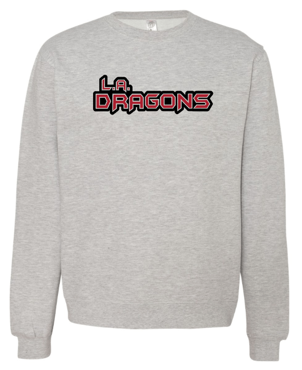 Custom Apparel - Screen Printing - LA Dragons - Soccer Camp - Crewneck Sweatshirts - Crew Neck Sweatshirt - LA Dragons Soccer Camp - 14634
