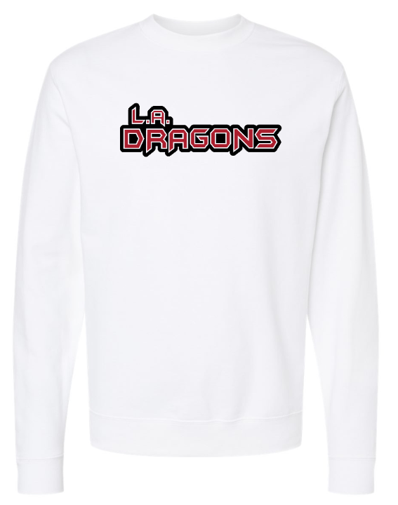 Custom Apparel - Screen Printing - LA Dragons - Soccer Camp - Crewneck Sweatshirts - Crew Neck Sweatshirt - LA Dragons Soccer Camp - 14634