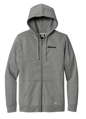 Custom Apparel - Screen Printing - LA Dragons - Soccer Camp - New Era Full - Zip - Zip Hoodie - LA Dragons Soccer Camp - 14634