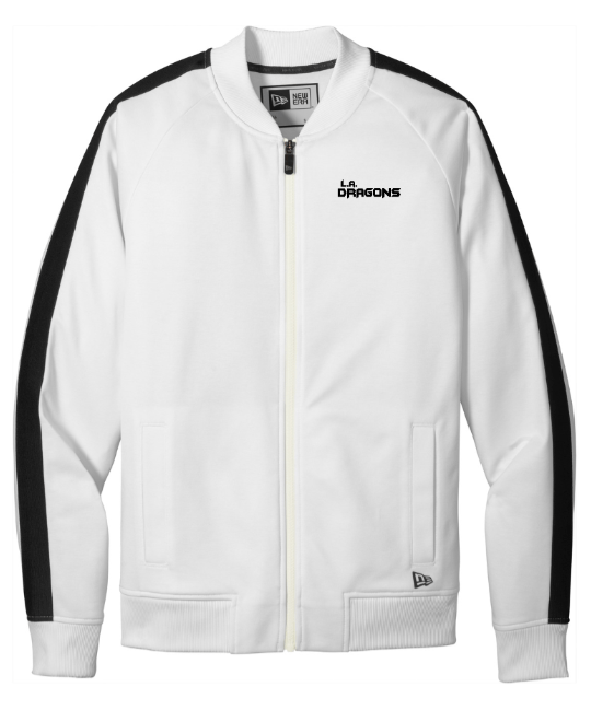 Custom Apparel - Screen Printing - LA Dragons - Soccer Camp - New Era Track Jacket - Jacket - LA Dragons Soccer Camp - 14634