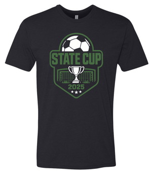 Custom Printed Apparel | LA Dragons State Cup - Black Adult T-Shirt - LA Dragons 2025 - 18382