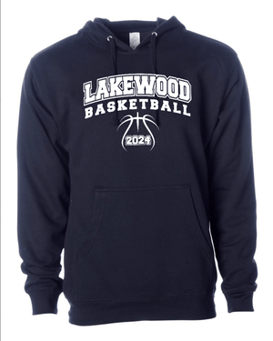 Custom Apparel - Screen Printing - Lakewood Basketball - Unisex Adult Hoodie - Lakewood Basketball - 15099
