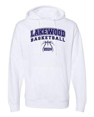 Custom Apparel - Screen Printing - Lakewood Basketball - Unisex Adult Hoodie - Lakewood Basketball - 15099