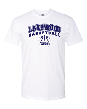 Custom Apparel - Screen Printing - Lakewood Basketball - Unisex Adult T-Shirt - Lakewood Basketball - 15099