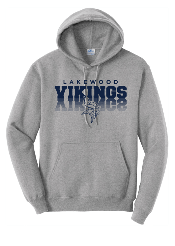 Custom Apparel - Screen Printing - Lakewood Vikings - TALL Unisex Hoodie - Lakewood vikings