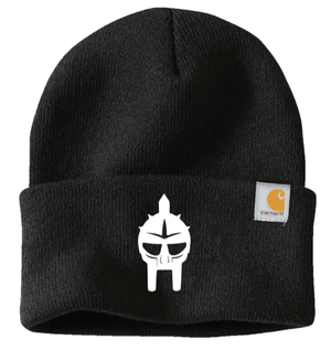 Custom Printed Apparel | Lansing Gladiators Fall 2025 - Carhartt Black Beanie - Lansing Gladiators Fall 2025 - 18278