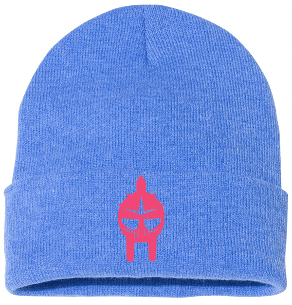 Custom Printed Apparel | Lansing Gladiators Fall 2025 - Heather Royal Beanie - Lansing Gladiators Fall 2025 - 18278