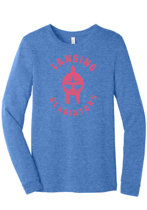 Custom Printed Apparel | Lansing Gladiators - Unisex Long Sleeve T-Shirt - Lansing Gladiators - 17974