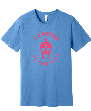 Custom Printed Apparel | Lansing Gladiators - Unisex T-Shirt - Lansing Gladiators - 17974