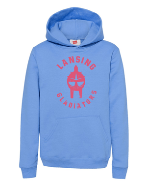 Custom Printed Apparel | Lansing Gladiators - Youth Hoodie - Lansing Gladiators - 17974