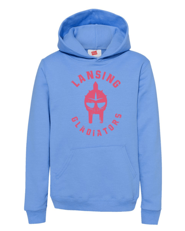 Custom Printed Apparel | Lansing Gladiators - Youth Hoodie - Lansing Gladiators - 17974