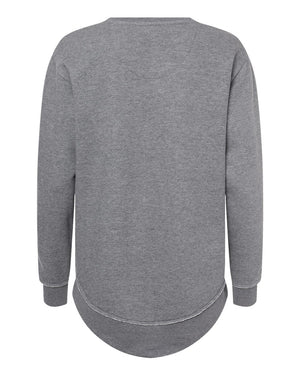 Okemos Woof Pack Crewneck Granite Heather back view